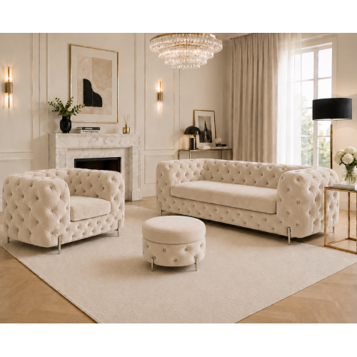 Sofa Glamour i fotel...