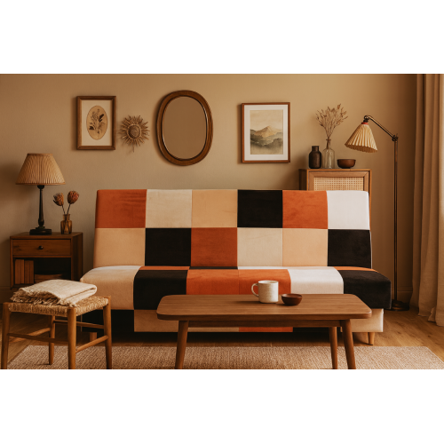 Wersalka rozkładana retro...