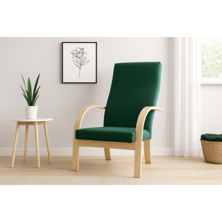 Fotel nowoczesny finka nogi...