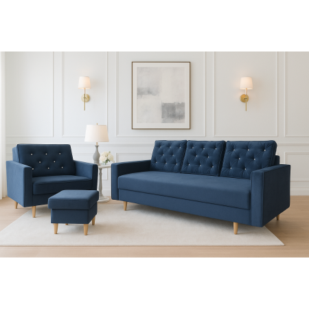 Zestaw mebli wypoczynkowych...