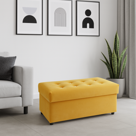 Pufa prostokątna ze...