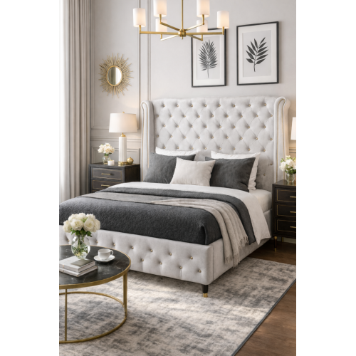 Łóżko tapicerowane...