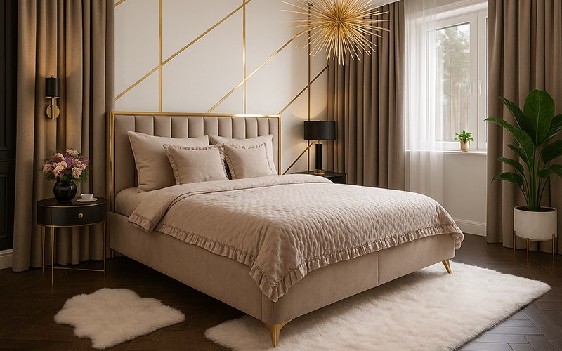 Łóżka sypialniane